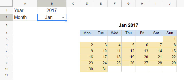 Calendar Template Google Sheets Calendar Template In Google Sheets Monthly and Yearly