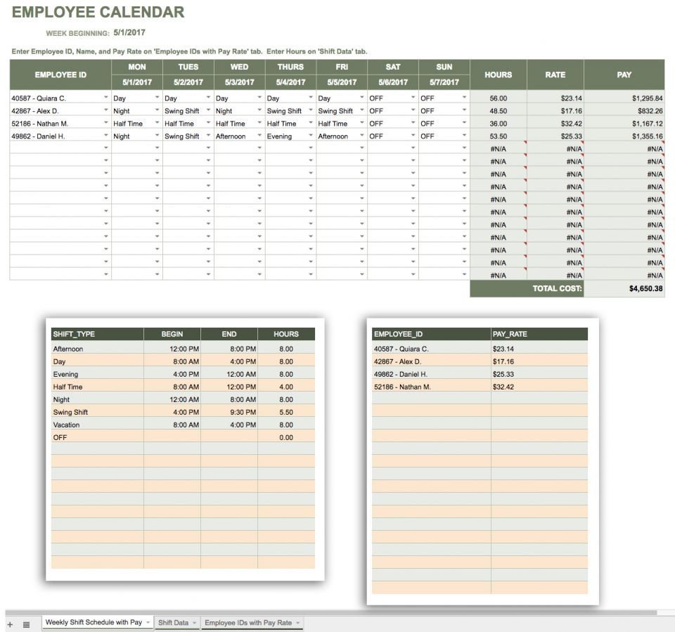 Calendar Template Google Sheets Free Google Calendar Templates