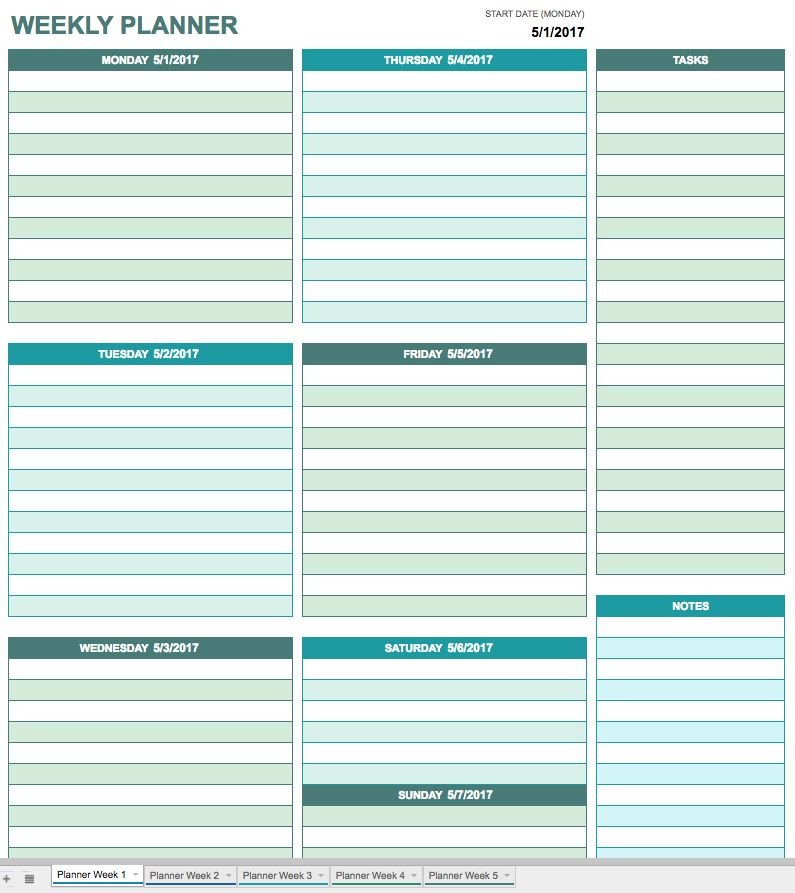 Calendar Template Google Sheets Free Google Calendar Templates