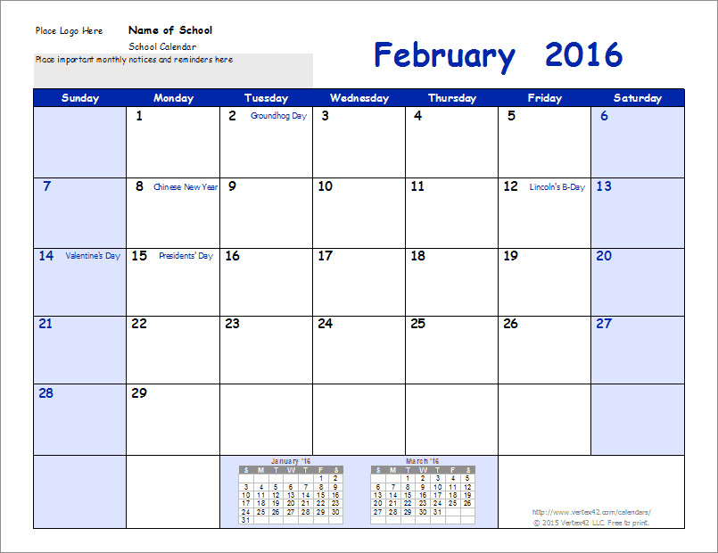 Calendar Template Google Sheets School Calendar Template 2018 2019 School Year Calendar