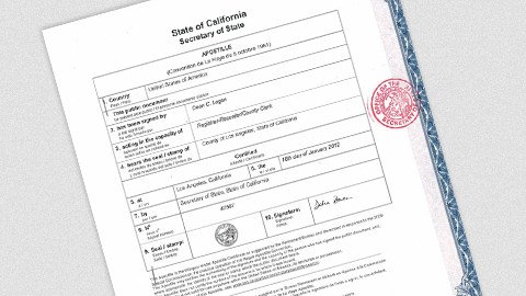 California Apostille Cover Letter Sample the 6 Steps Of Our Apostille Process