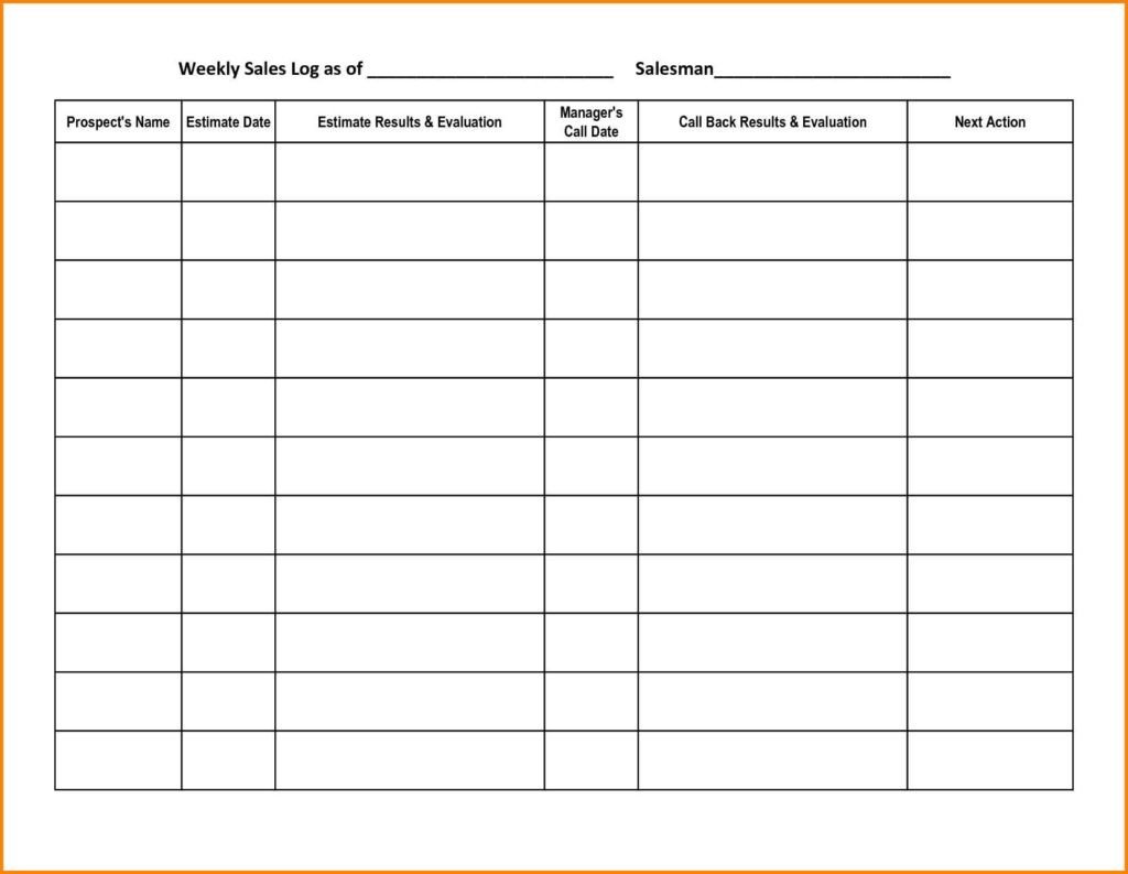 Call Log Template Excel Printable Call Log Templates In Excel Excel Template