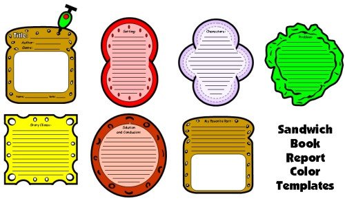 Calm Down Sandwich Template Creating A Strategy Sandwich Picnic & Lunch Bunch the