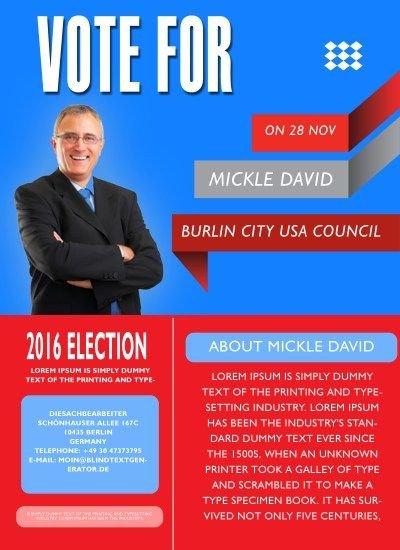 Campaign Poster Template Free 13 Best Free Political Campaign Flyer Templates Images On