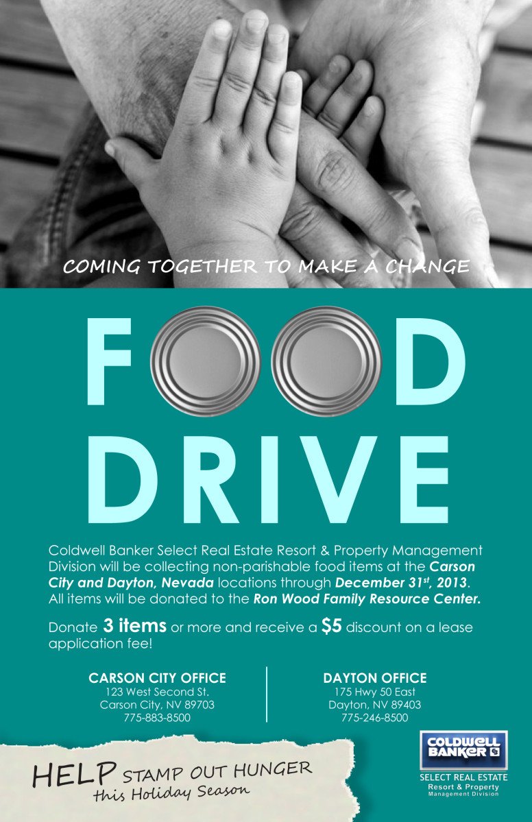 Canned Food Drive Flyer Template Food Drive Flyer