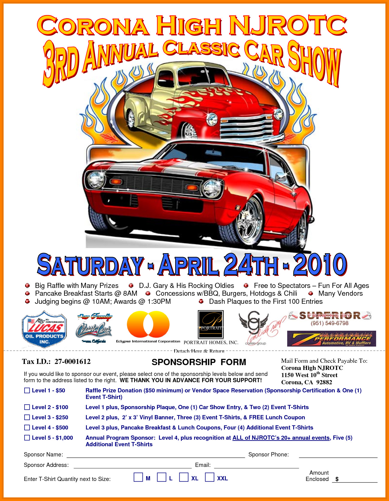 Car Show Flyer Template Free 5 Car Show Flyer Template
