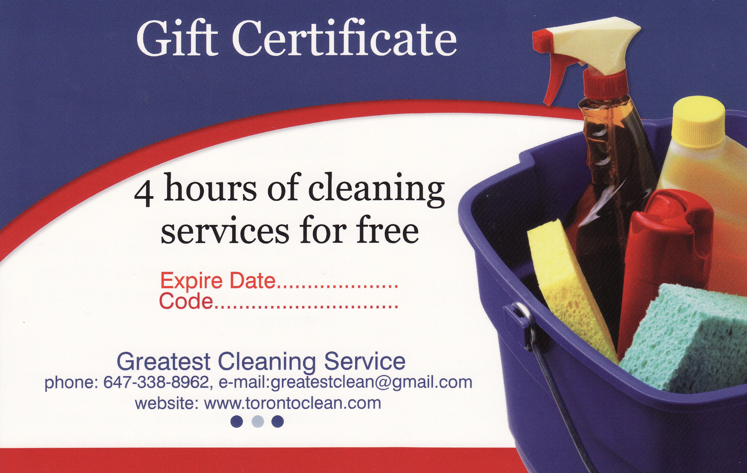 Carpet Cleaning Gift Certificate Template Cleaning Gift Certificate toronto Maid Services Gift