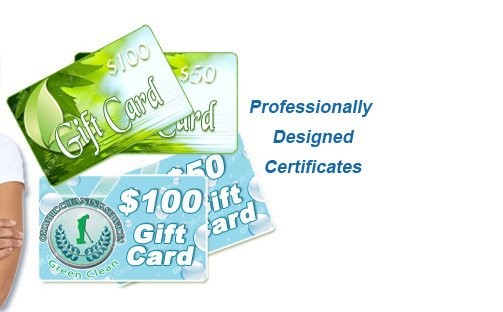 Carpet Cleaning Gift Certificate Template Maid Service Maid Service forms