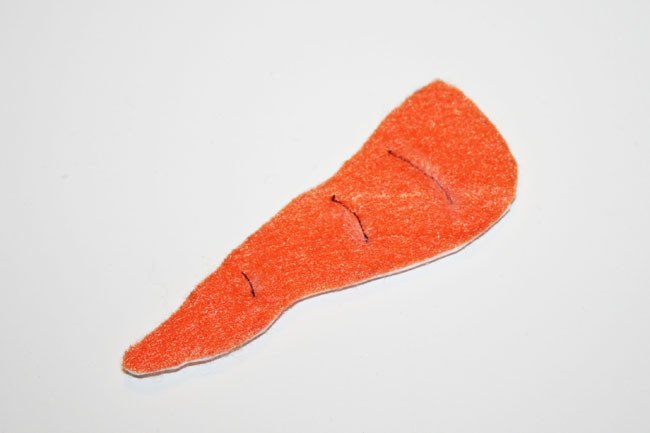Carrot Nose Printable Diy Magnetic Snowman
