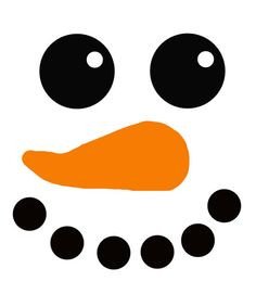 Carrot Nose Printable Free Printable Snowman Face Template Bing