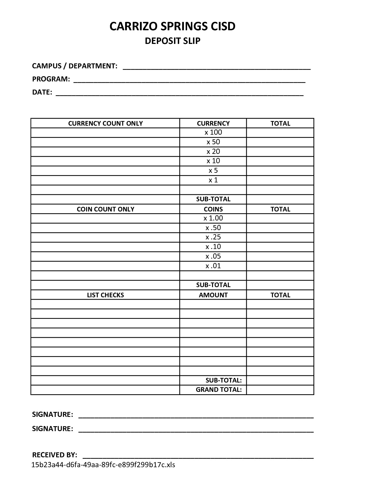 Cash Drawer Count Sheet Template Cash Drawer Count Sheet Excel Work