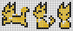 Cat Pixel Art Grid Pixel Art Grids by Dragonshadow3 On Deviantart