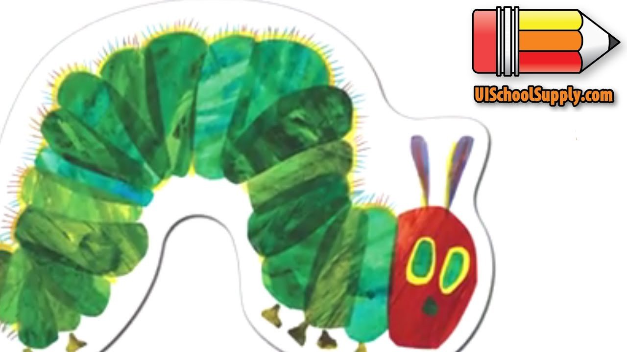 Caterpillar Cut Out the Very Hungry Caterpillar Charts and Cut Outs by Carson