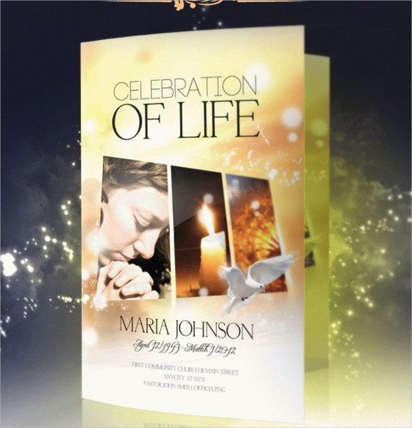 Celebration Of Life Program Template 24 Funeral Brochure Templates Free Psd Ai Eps format