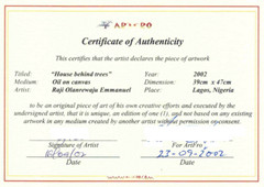 Certificate Of Authenticity Autograph Template Certificate Of Authenticity Sample