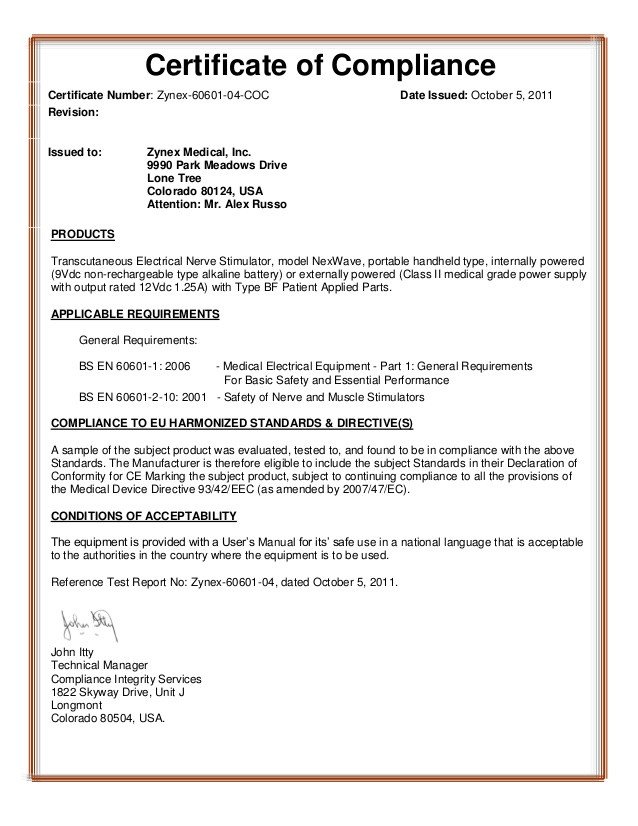 Certificate Of Compliance Template Zmpczm 13 03 Certificate Of Pliance