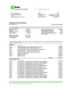 Chase Bank Statement Generator Chase Bank Statement Line Template