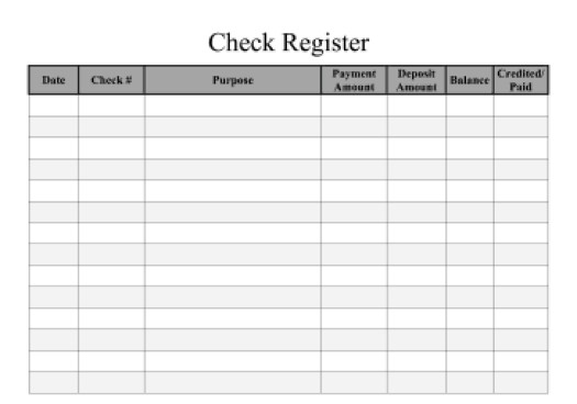 Check Register Template Excel 9 Excel Checkbook Register Templates Excel Templates