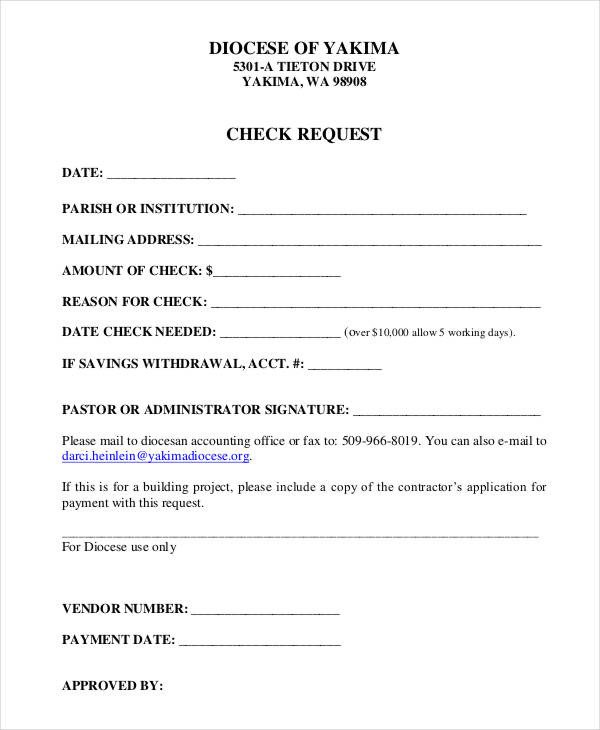 Check Request form Templates Check Request form 11 Free Word Pdf Documents Download