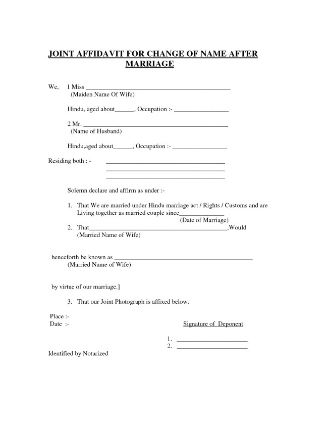 Child Relocation Agreement Template Appealing Sample Of Affidavit for Change Of Name after
