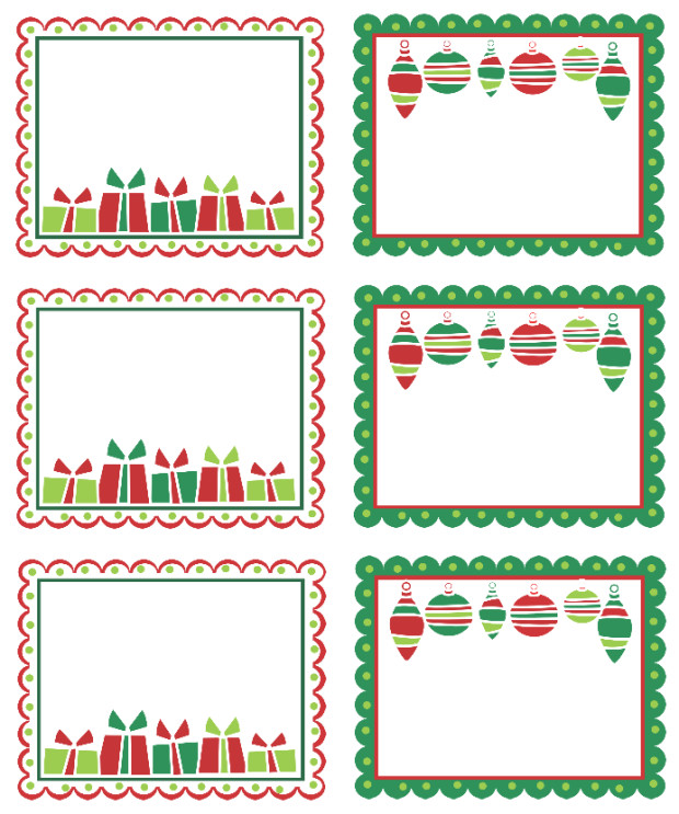 Christmas Address Labels Template Christmas Labels Ready to Print