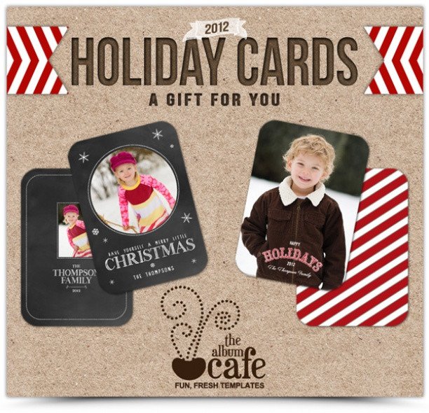 Christmas Card Photoshop Templates Photo Free Christmas Card Shop