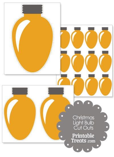 Christmas Light Bulb Cut Outs 1000 Images About Christmas Printables On Pinterest