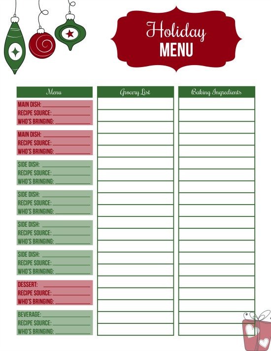 Christmas Potluck Signup Sheet Template Tips for Easy Entertaining Hoosier Homemade