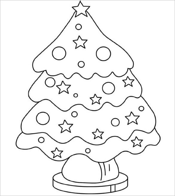 Christmas Tree Template Printable 32 Christmas Tree Templates Free Printable Psd Eps