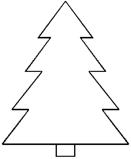 Christmas Tree Template Printable Free Printable Trees Download Free Clip Art