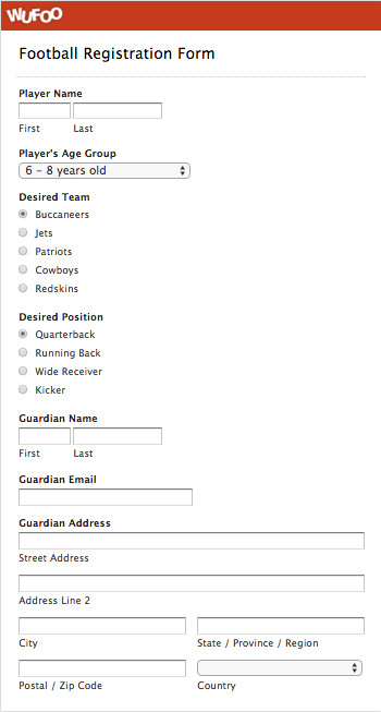 Church Camp Registration form Template Registration form Templates • Camp Registration software