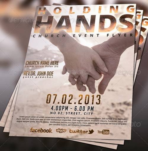 Church Flyers Templates Free Download 14 Hd Psd Img Churches Cosmetic Advertisement
