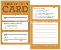Church Visitor Card Template Word Download This Visitor Card Click the Link Below Church