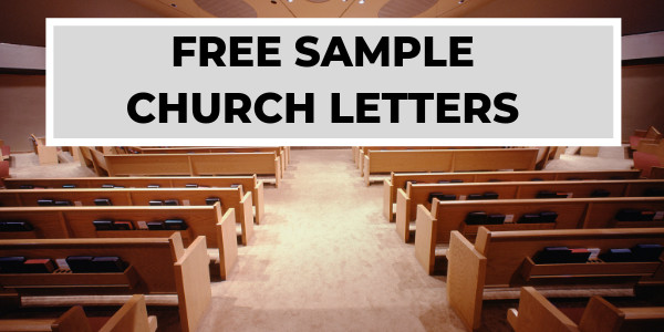 Church Welcome Letter Template Free Church Letters and Church Wel Es • Churchletters
