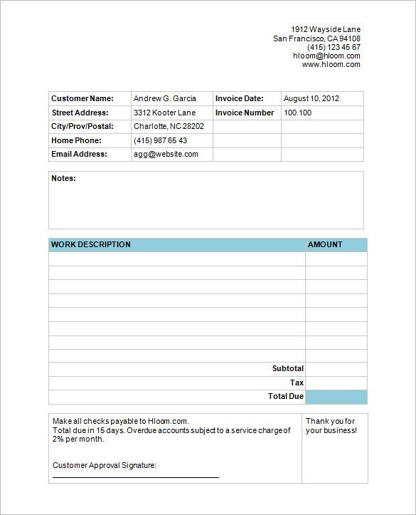 Cleaning Services Invoice Template 60 Microsoft Invoice Templates Pdf Doc Excel