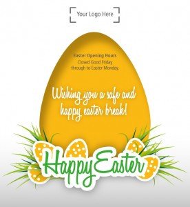 Closed Easter Sign Template Do Your Customers Know Your Opening Hours Over Easter