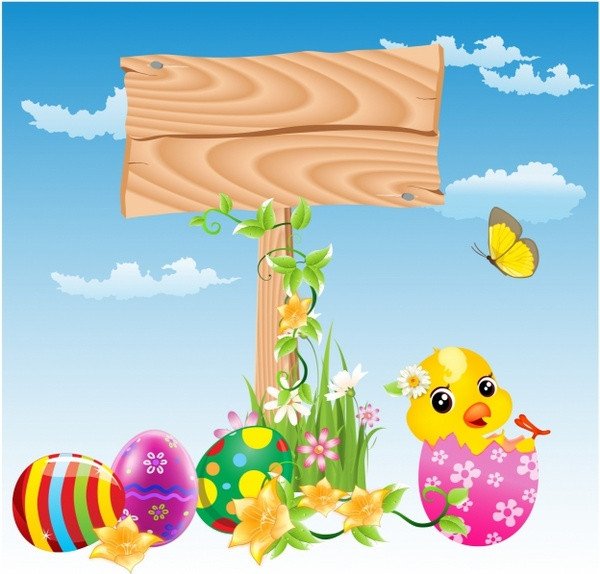 Closed Easter Sign Template Easter Free Vector 507 Free Vector for