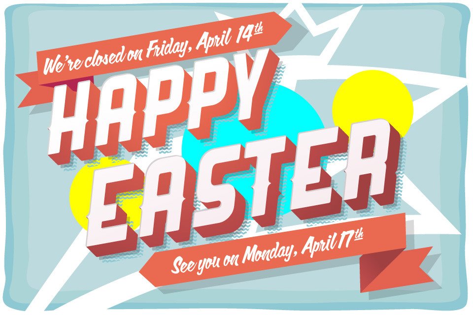 Closed Good Friday Sign Good Friday Easter – Closed – Express Cheer – Dallas