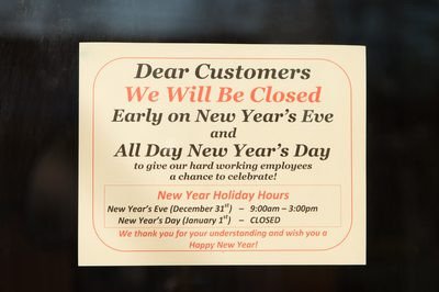Closing Early Sign Template How to Post A Sign for the Observance Of A Holiday