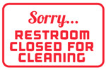Closing Early Sign Template Restroom Signs &amp; Templates for Magnets