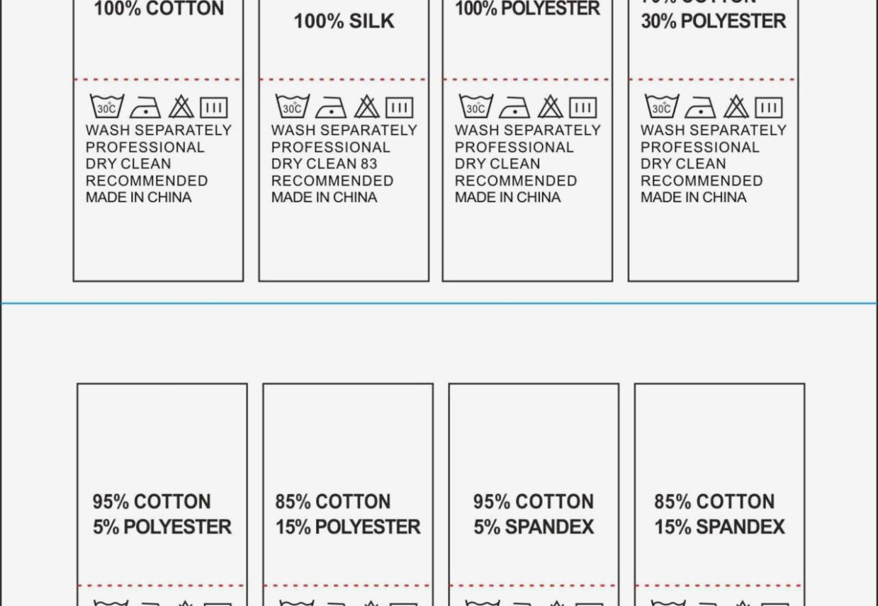 Clothing Care Label Template why is Everyone Talking About