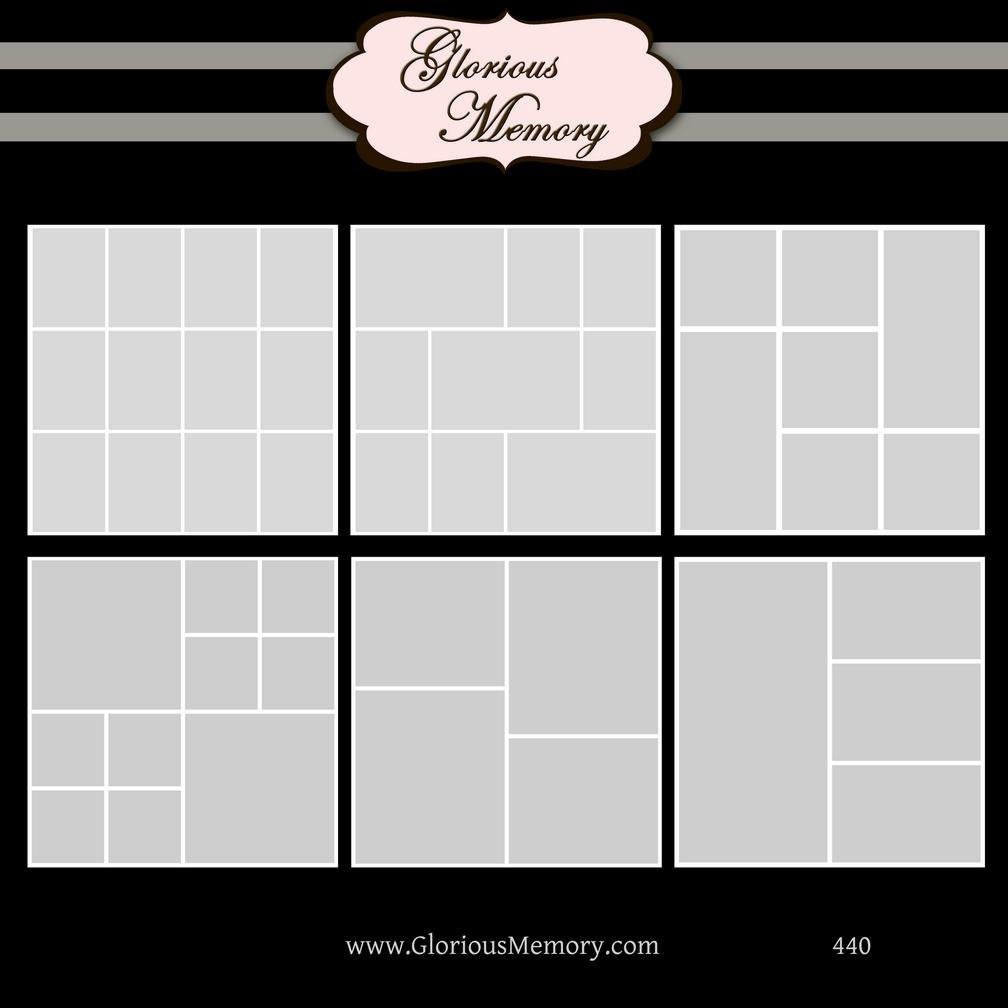 Collage Template for Photoshop Unavailable Listing On Etsy