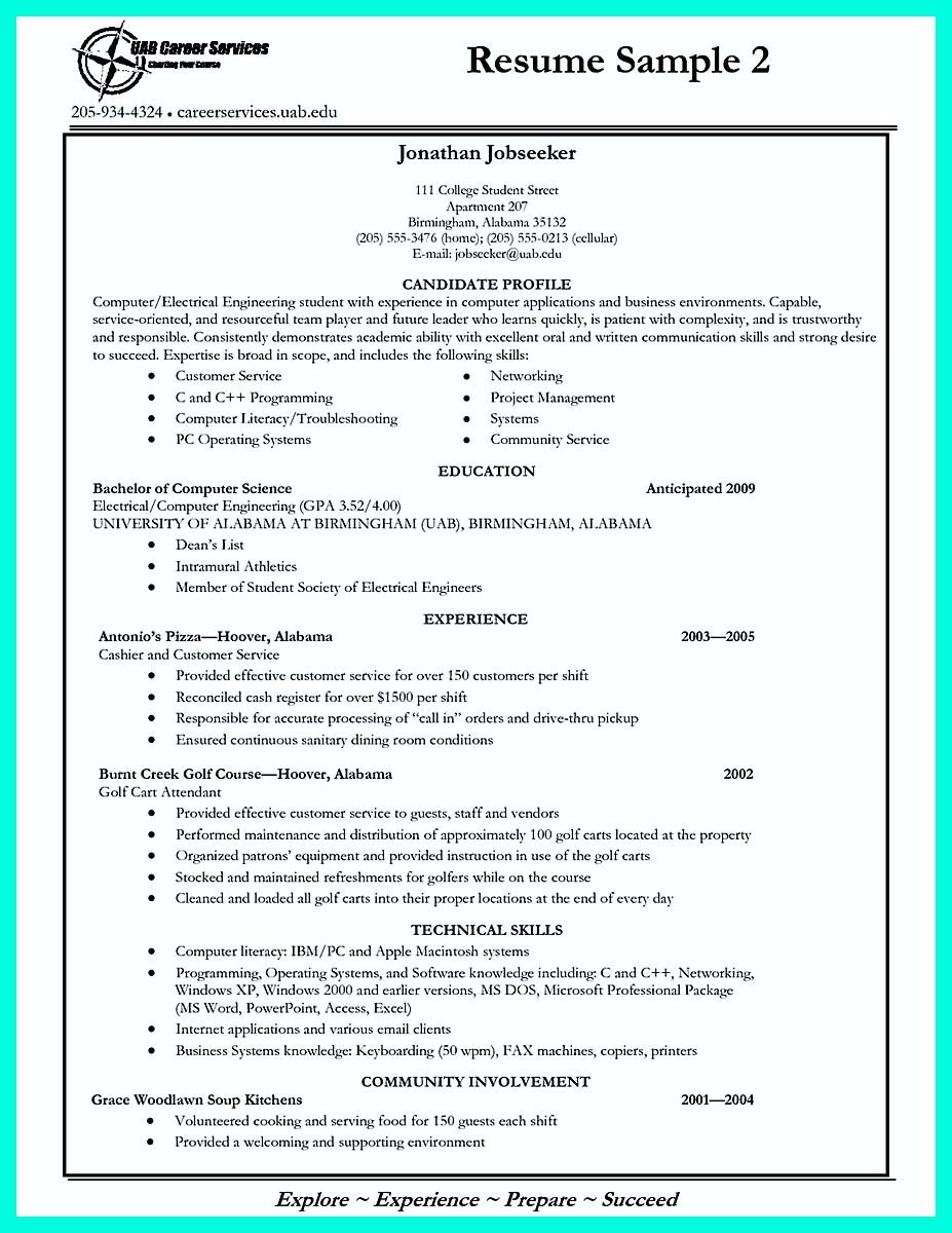 College Admissions Resume Template Write Properly Your Ac Plishments In College Application