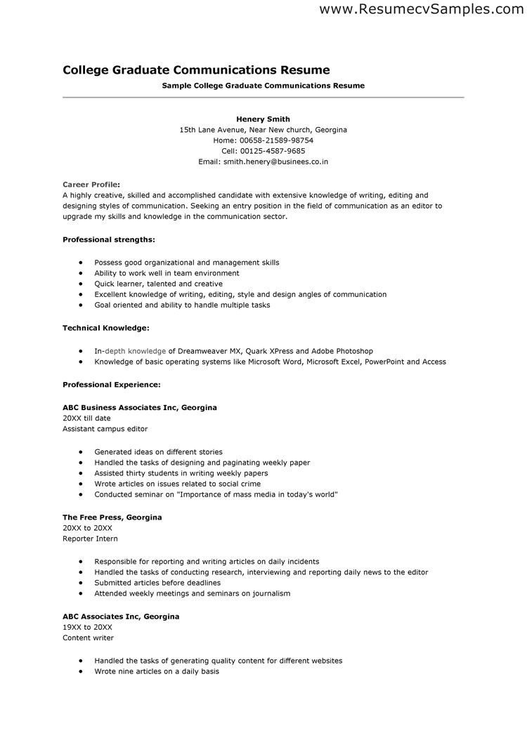 College Admissions Resume Templates High School Senior Resume for College Application Google