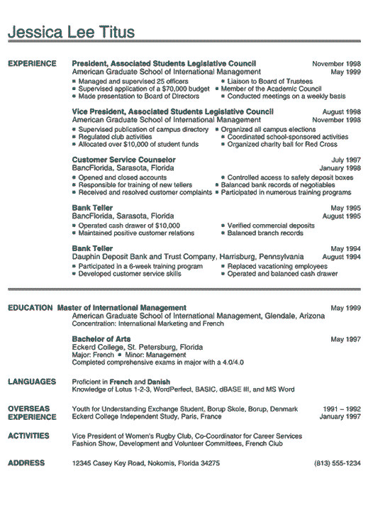 College Freshman Resume Template College Resume Example Sample Business and Marketing
