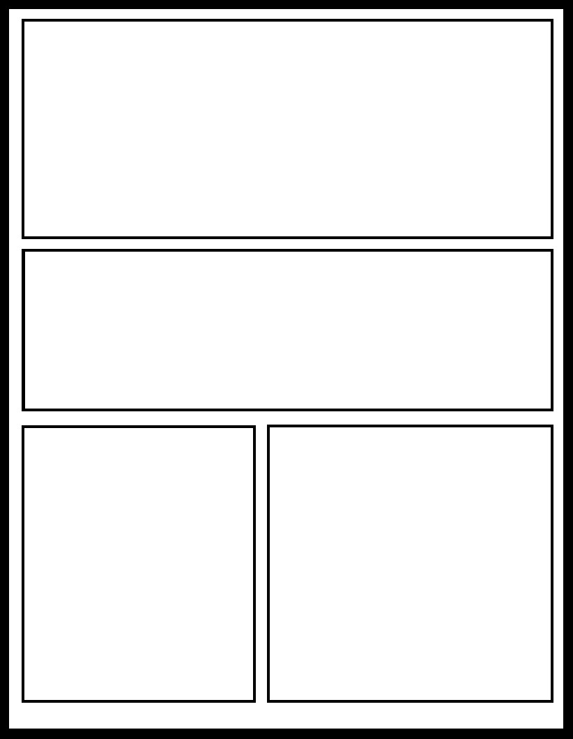 Comic Book Panel Template Smt 13 by Ic Templates On Deviantart
