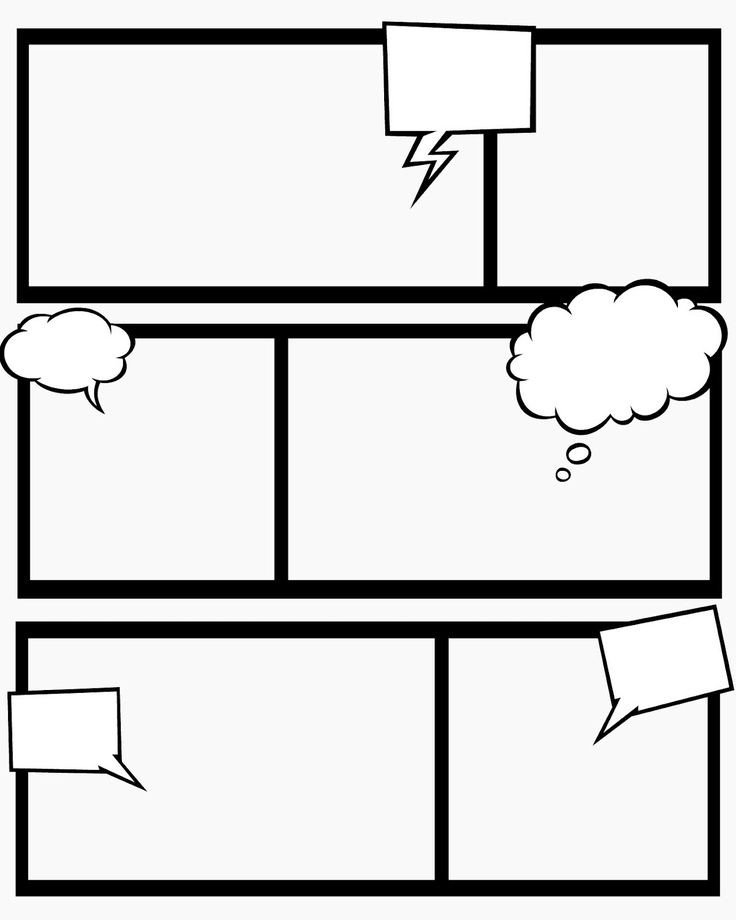 Comic Book Template Word Ic Book Template