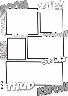 Comic Book Template Word Printable Ic Book Border Use the Border In Microsoft