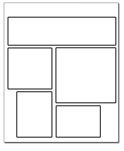 Comic Book Template Word Teaching Link