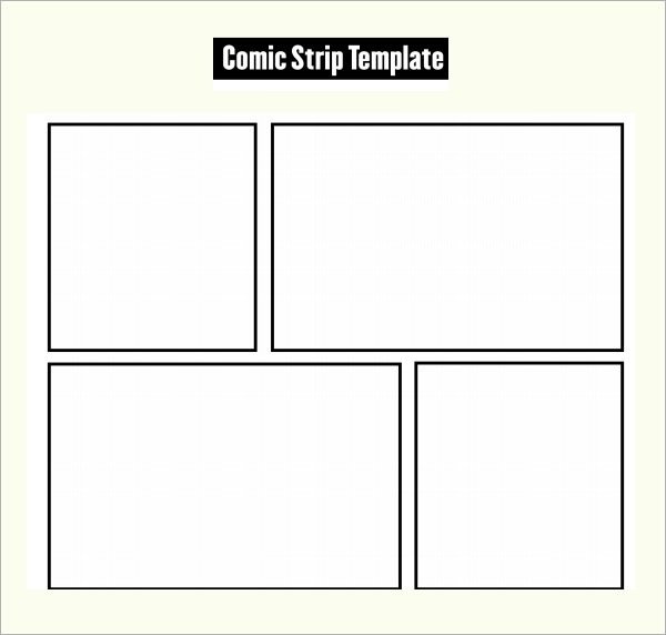 Comic Strip Template Word Ic Strip Template 6 Download Free Documents In Pdf
